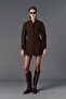 Wide-Sleeved Body-Hugging Mini Dress