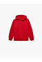 Oversize Hooded Long Sleeve Basic Hooded Sweatshirt