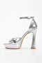 Hard Mirror High Platform Women's Evening Dress Shoes - 5