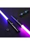 2 in 1 Dueling Lightsaber Alloy Handle Light Saber 15 RGB Colors