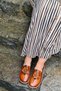 Tan Brown Leather Casual Shoes Model Name: Baku - 6
