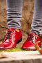 Red Genuine Leather Casual Shoes - Model Name Diana - 4