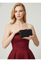 Black Color Glitter Wire Break Women's Evening Dress Bag