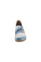 Multicolored Light Blue Leather Casual Shoes 3062 Sydney - 4