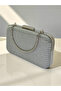 Silver Gray Lame Color Glitter Wire Wrapping Women's Evening Dress Bag - 4