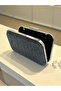 Black Silver Color Glitter Wire Wrapping Women Evening Dress Bag Wedding Engagement Graduation - 6