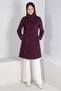 POCKET DETAILED HOODED ZIPPERED COAT 90378