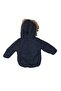 Thick Waterproof Hooded Inflatable Children's Coat with Fur Inside. 1 Year Old /2 Years Old/3 Years Old/4 Years Old - 5