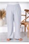 Summer Women's Gray Sweatpants Oversized Plus Size Loose Fit Stretchy Comfortable Fabric - 5