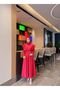 Red Ressa Evening Dress - 4