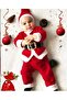 New Year's Christmas Top and Bottom Set.1 Age.Red.01 - 6
