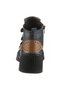 Navy Blue & Colored Genuine Leather Boots - Model Name Hepburn - 5