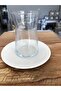 Tea and Cup Saucer in White Line Karakat (6Pcs) - 5