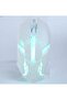 X1 Wired USB Gaming Mouse with Colorful Breathing Light White - 2