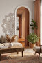 Half Mandala 2 Pieces Living Room and Entrance Modern Wall Sticker - 2