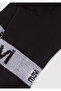 Logo Printed Black Booties Socks 0911330 -900 - 2