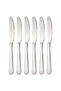 6-Piece Stainless Steel Dinner Knife Set 20.4cm, Durable & Elegant Design