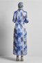 Belted Satin Dress 45422 - 4