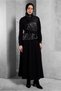 Belted Skirt Tracksuit Set 45127