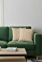 Beige Cotton Decorative Throw Pillow Cover 43X43 2 Pieces - 2