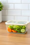 Fresca Vacuum Glass Storage Container 800 ml – Airtight Leakproof Food Storage Container, Heat Resistant - 3