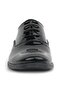 Smokin Black Patent Leather Lace-Up Children's Classic Shoes - 4