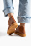 Tan Leather Laced Boots (Anti-Slip) - 7