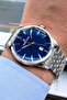 Original Stainless Steel Wristwatch Men's Watch Waterproof Silver Color Dke2147C2 - 3