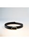 Set of 4 Imported Thin Belts with Oval Gold Buckles, Pants Belt, Shirt Belt, Jacket Belt - 4