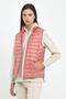 Women's Sophia Basic Puffer Vest - Dried Rose