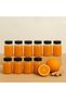 Detox -Juices Smoothies Diet Sportsman Drink and Pet Transparent Juice Bottle 12 Pieces 90ml - 3