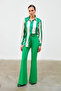 Striped Casual Shirt - Green - 4