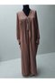 Daily Robali Zippered Ferace Pink Medina Silk - 3