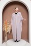 Krep Daily Robali Zippered Ferace Beige - 2