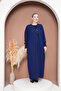 Krep Daily Robali Zippered Ferace Dark Blue - 5