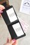 Genuine Leather Wallet Card Holder Black 1161 - 4