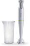 Hand Blender 600W HBP02.001WH – Stick Blender with Turbo, Beaker & Removable Wand, White