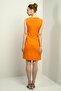 Women's Self-Taped Side Button Short Dress - 4