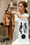 Hairdresser Training Mannequin / Caramel + Table Apparatus + Braiding Set + Bun Sponge - 5