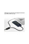 كابل شحن سريع 3 في 2، كابل USB متعدد مضفر من النايلون مع مدخل USB-A/Type-C وLig - 8