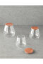 Sofias Soda Glass Jar 1180 ml Transparent - 4