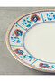 Carnival Leaves Bone Porcelain Pasta Plate 20 cm Colorful - 3