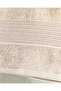 Deluxe Cotton Low Twist Face Towel 50X90 cm Beige - 2