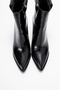 Aja Black Women's Thick Heeled Boots - 6