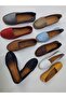 100% Genuine Leather and Handmade Black Color Casual Ballerina Model - 2