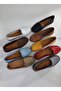 100% Genuine Leather and Handmade, Red Color Casual Ballerina Model - 2