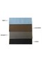 Linen Look Living Room Hotel Living Room Children's Room Decorative Foam Drapery Curtain Single Panel Purple - 3
