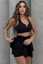 Yüksel High Waist Leggings Skirt-Looking Sports Shorts, Shorts Skirt - 3