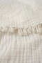 Cocoon 4 Layer Muslin Bedspread Cream - 4