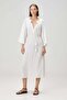 Poseidon Flowy Long Dress White